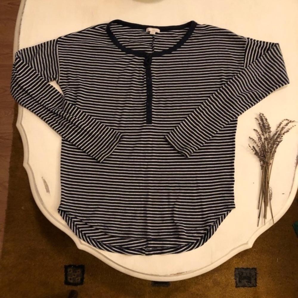 GAP Thermal Stripe Long Sleeve